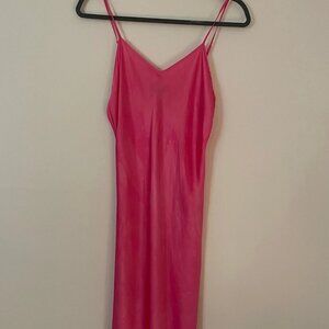 Riverside Tool & Dye Pink Silk Slip